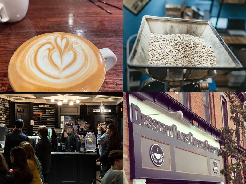 Dessert Oasis Coffee Roasters Rochester