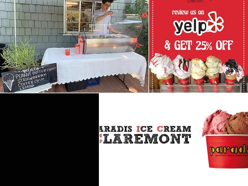 Paradis Claremont Ice Cream Cafe