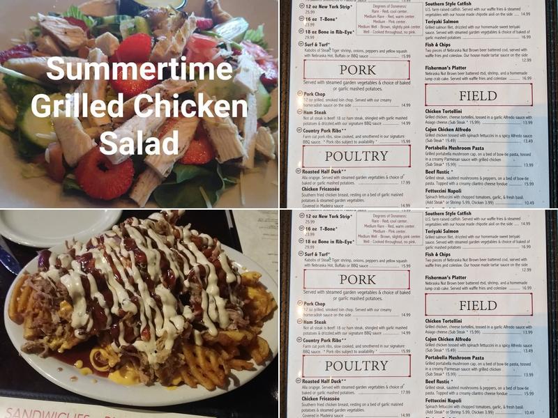 9 South CharGrill Menu