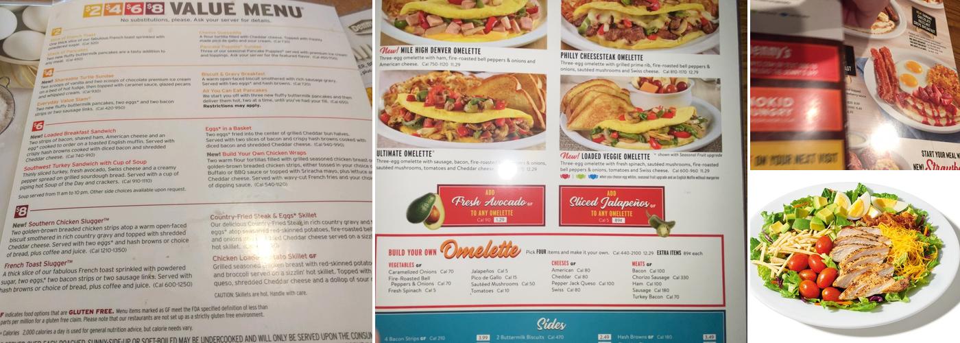Denny's Menu