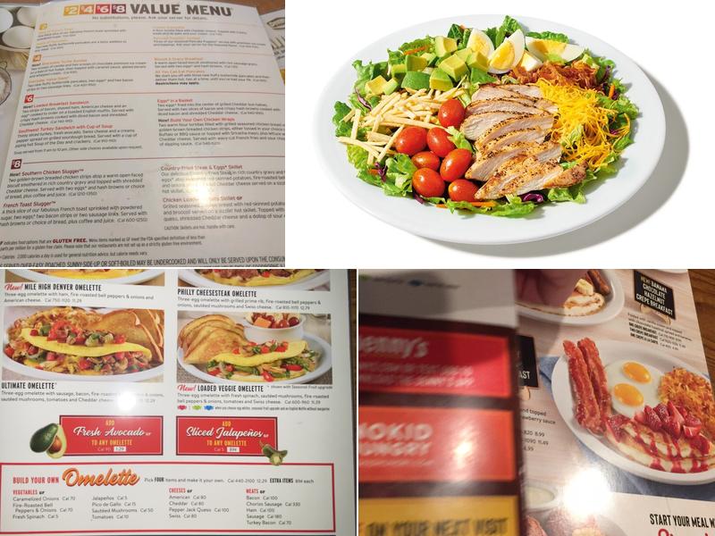 Denny's Menu