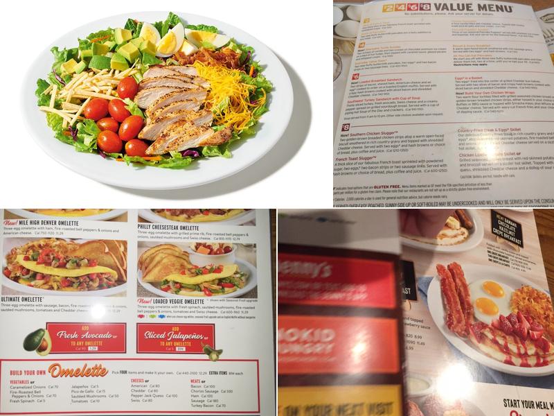 Denny's Menu