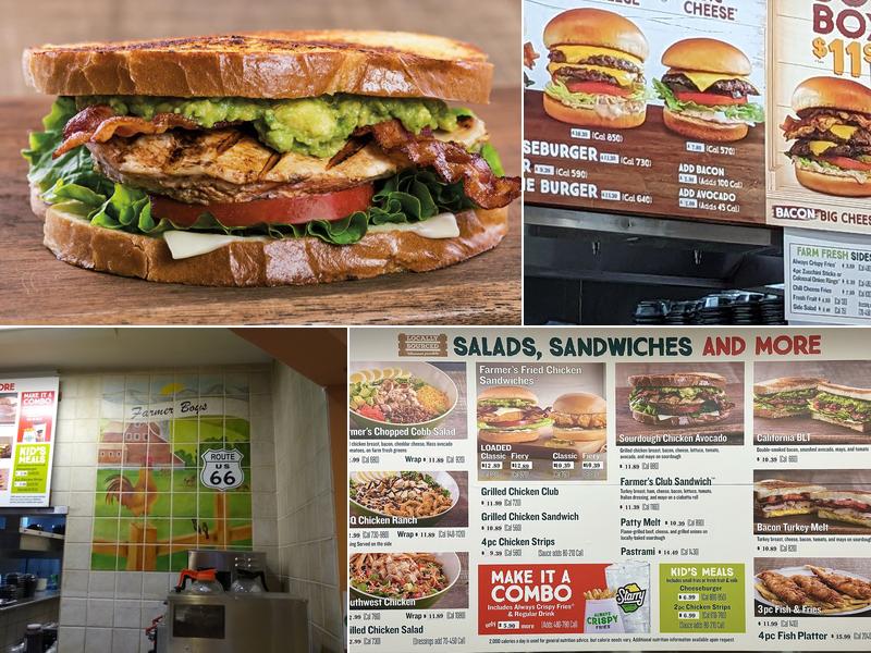 Farmer Boys Menu