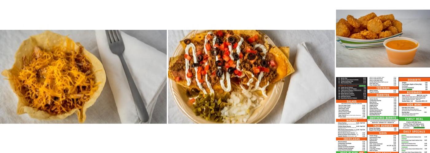 Taco Inn Menu