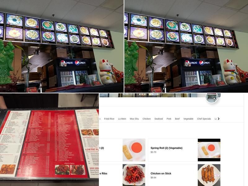 China Garden Chinese Restaurant Menu