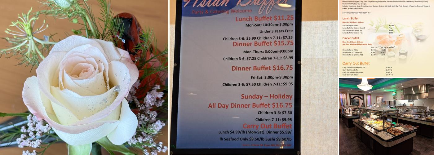Asian Buffet Menu