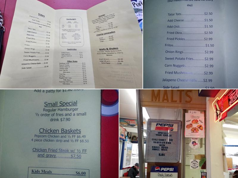 Happy Burger Menu