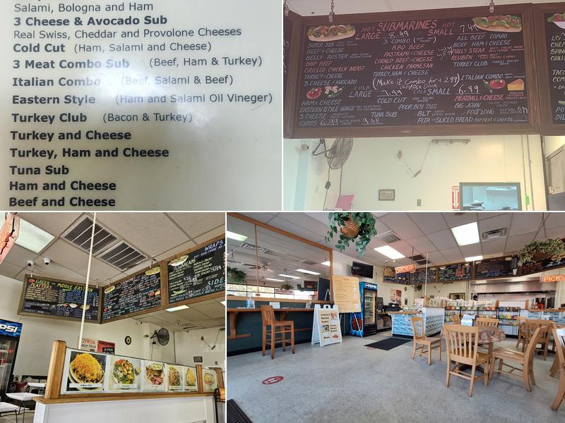 Bill & Ruth's Restaurant Menu
