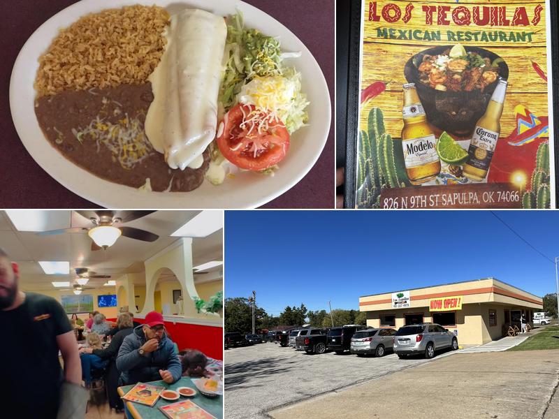 Los Tequilas 826 N 9th St, Sapulpa