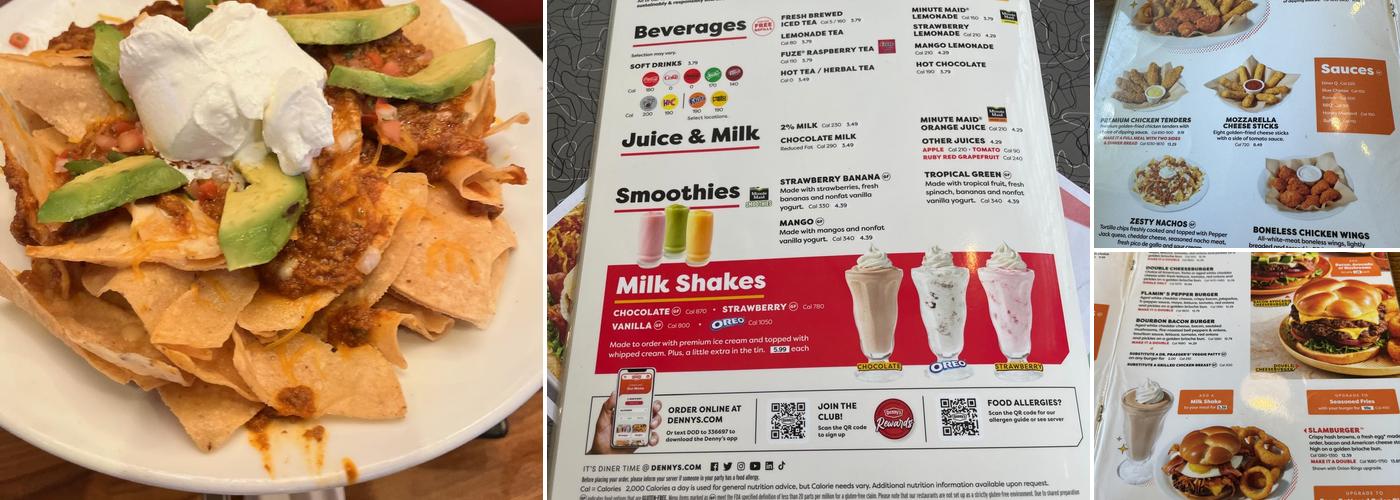 Denny's Menu