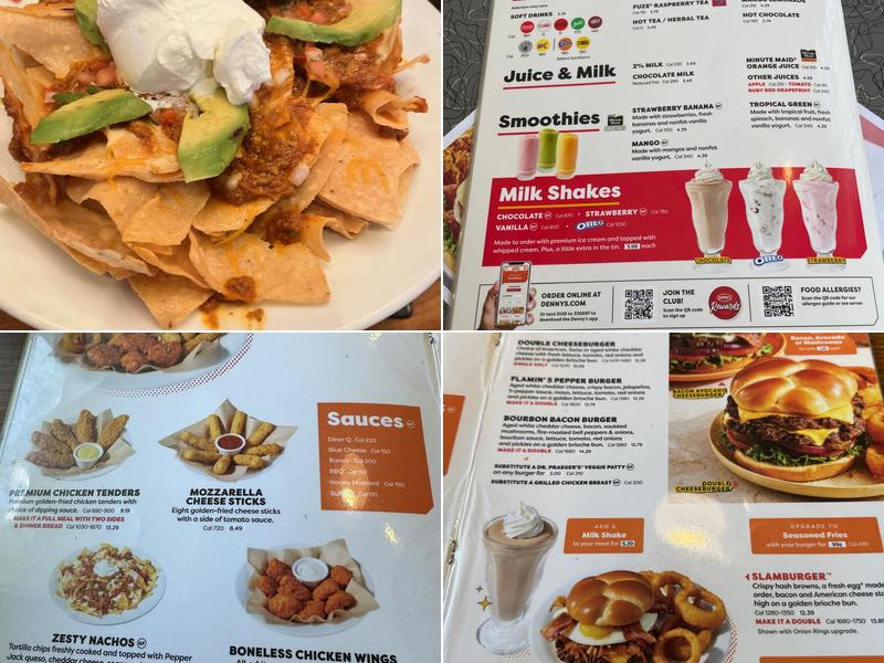 Denny's Menu