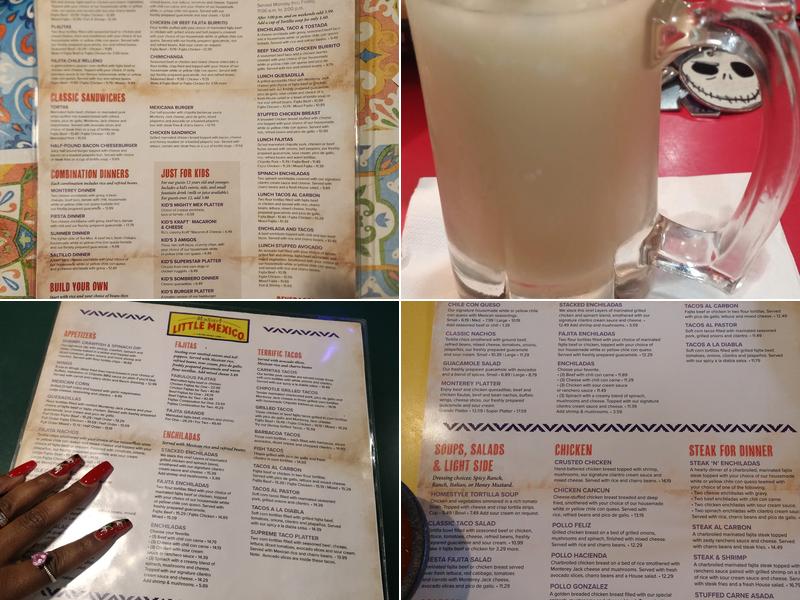 Monterey's Little Mexico Menu