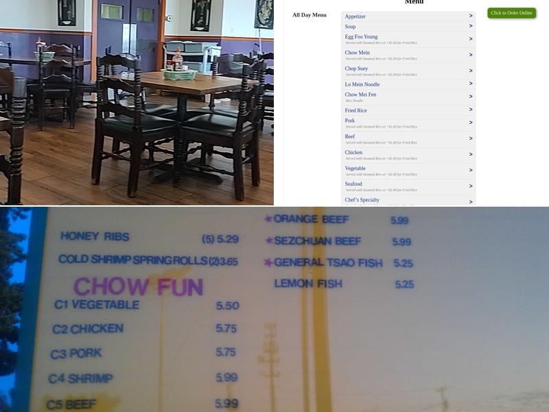 China Wok Super Buffet Menu