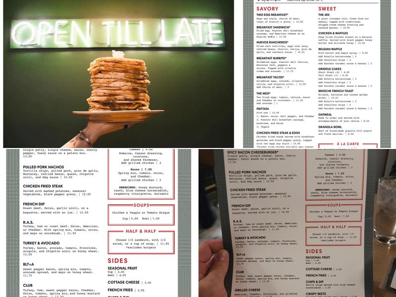 Dilly Diner Menu