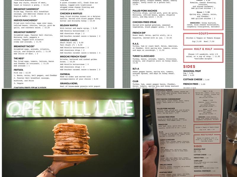 Dilly Diner Menu