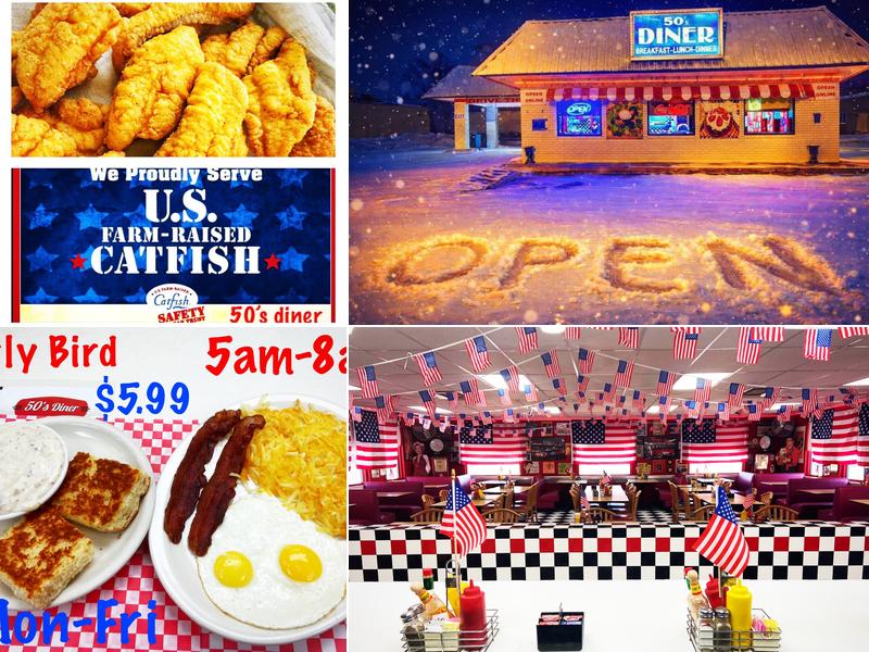 50's diner 1500 W Kenosha St, Broken Arrow