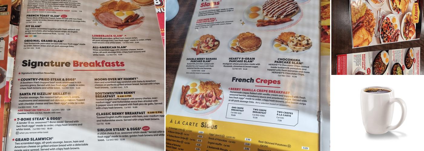 Denny's Menu