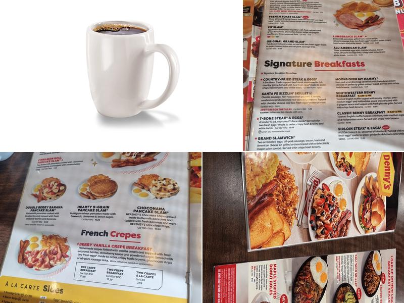 Denny's Menu