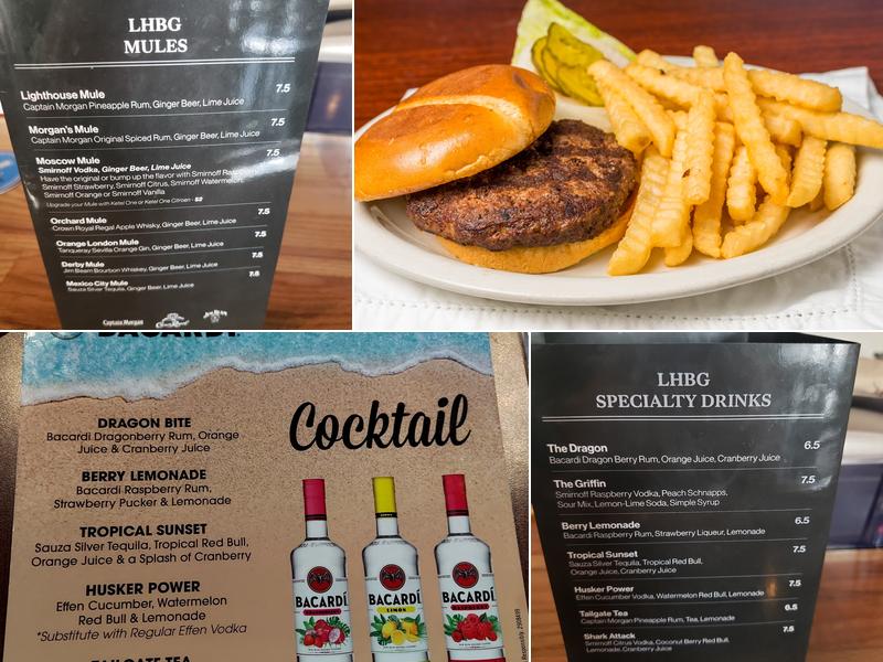 Lighthouse Bar & Grill Menu