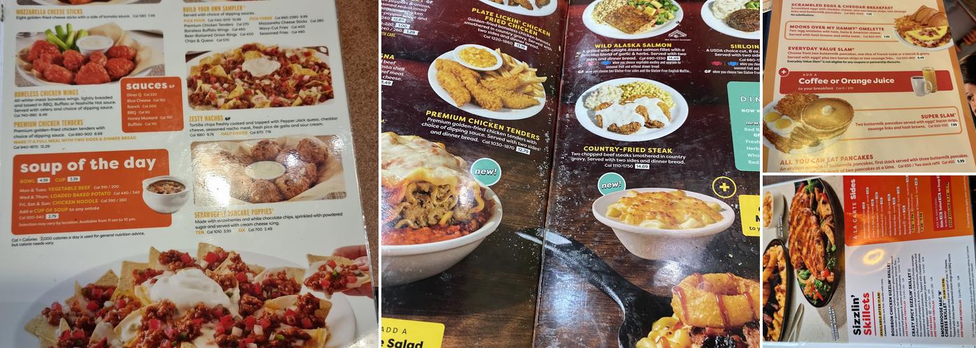 Denny's Menu