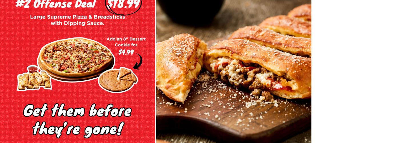 Simple Simon's Pizza Menu