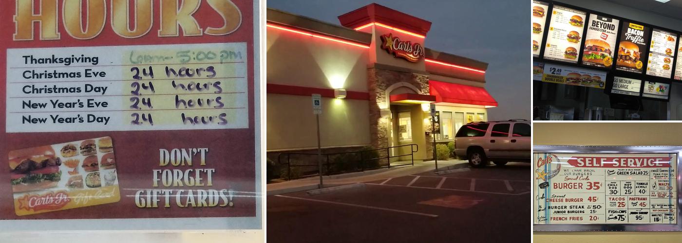 Carl’s Jr. Menu