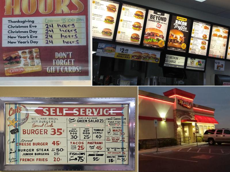 Carl’s Jr. Menu