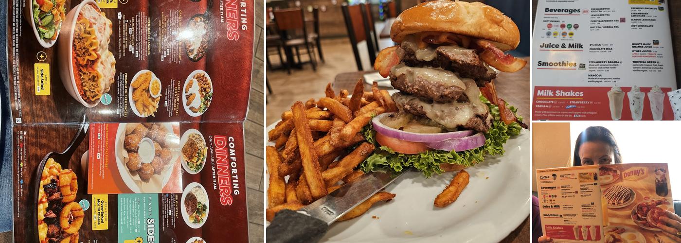 Denny's Restaurant Menu
