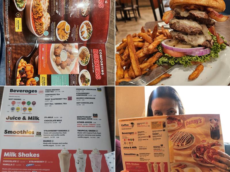 Denny's Restaurant Menu