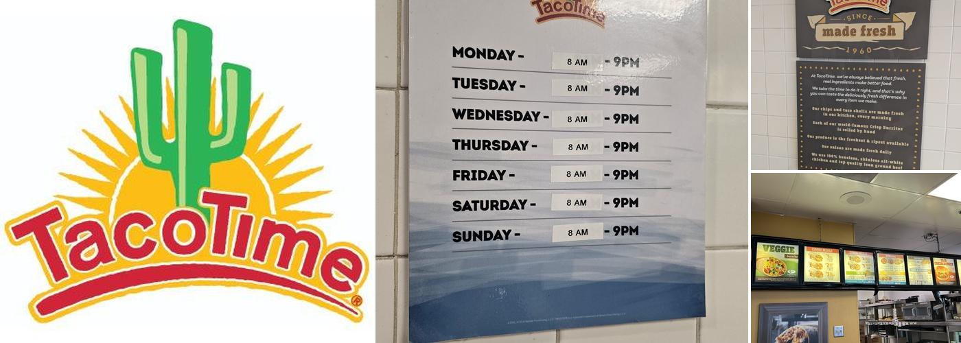 Taco Time Menu
