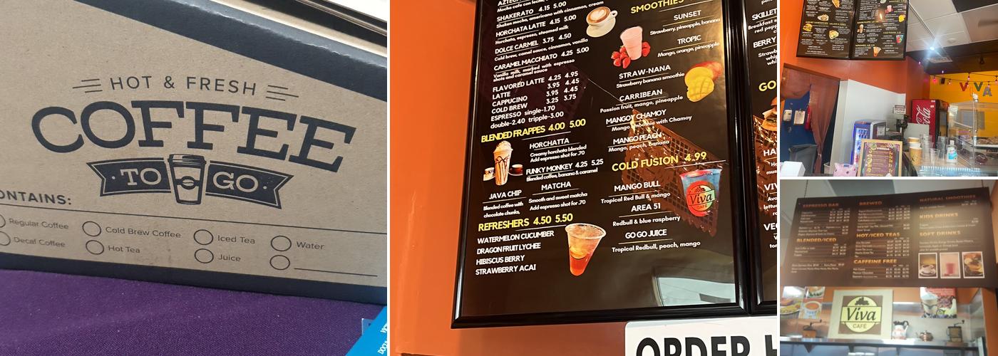 Viva Cafe Menu