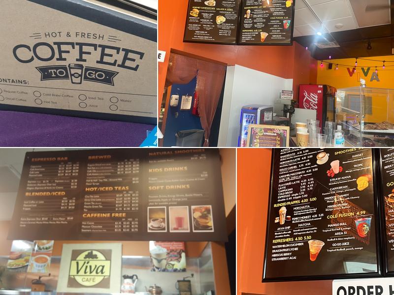 Viva Cafe Menu