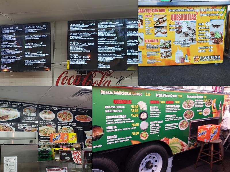 Taqueria El Buen Pastor Menu