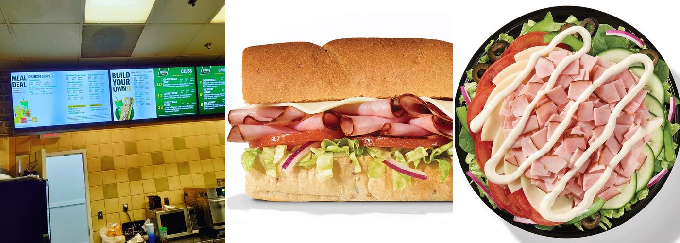 Subway Menu
