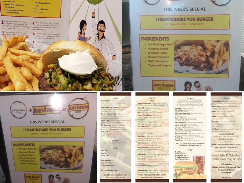 Espression Cafe Menu