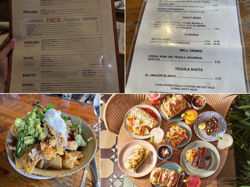 El Segundo Sol Menu