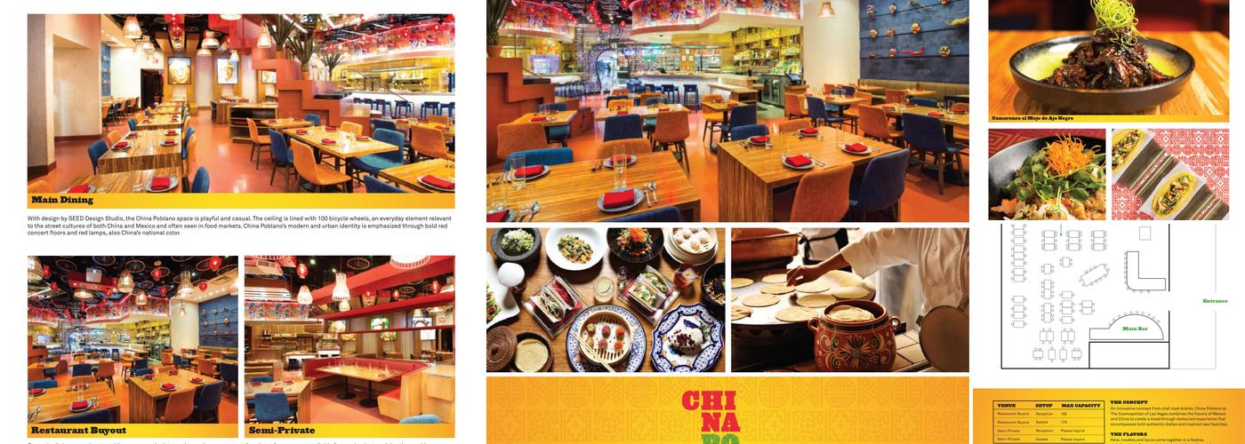 China Poblano Menu