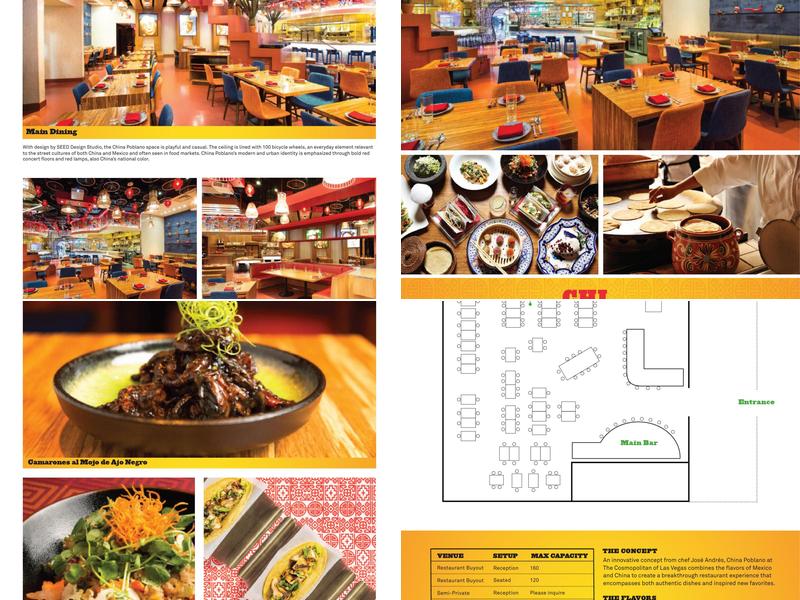 China Poblano Menu