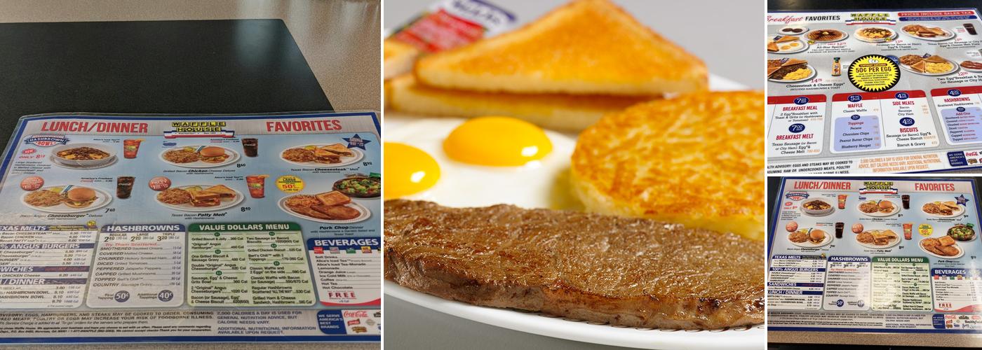 Waffle House Menu