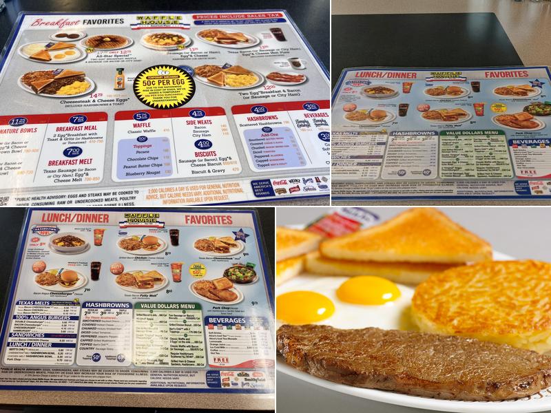 Waffle House Menu