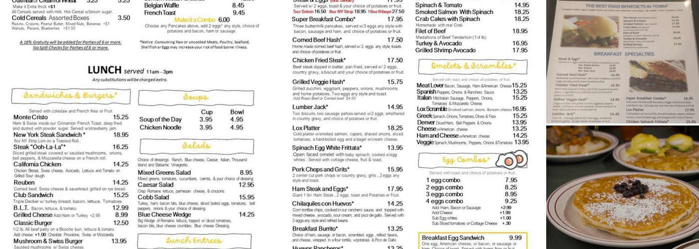 NORMan'S DINER Menu