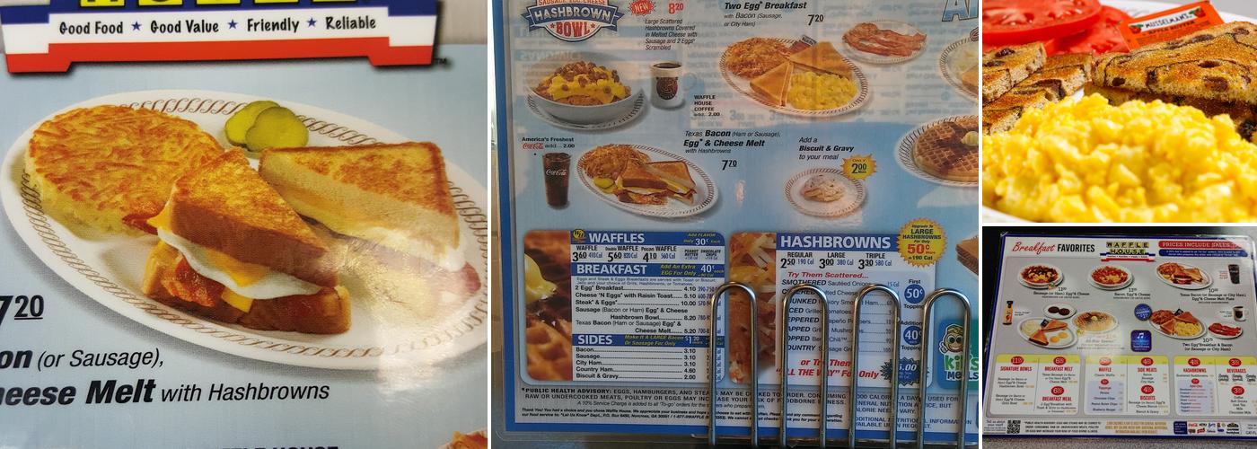 Waffle House Menu