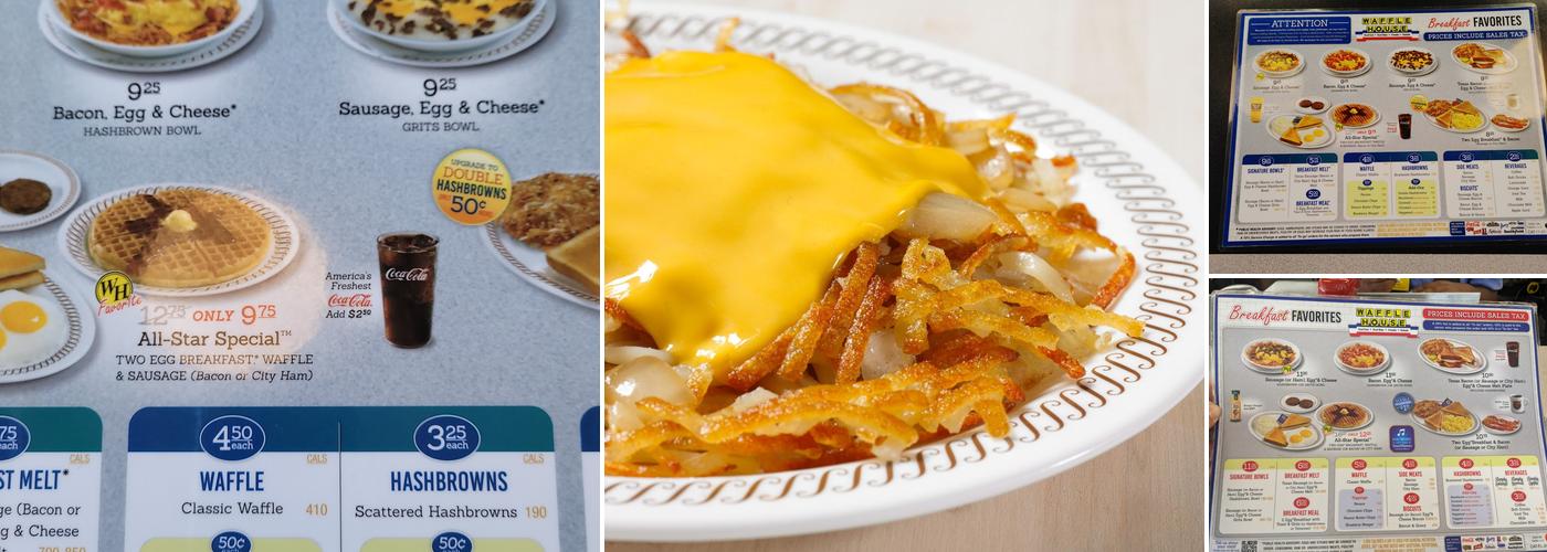 Waffle House Menu