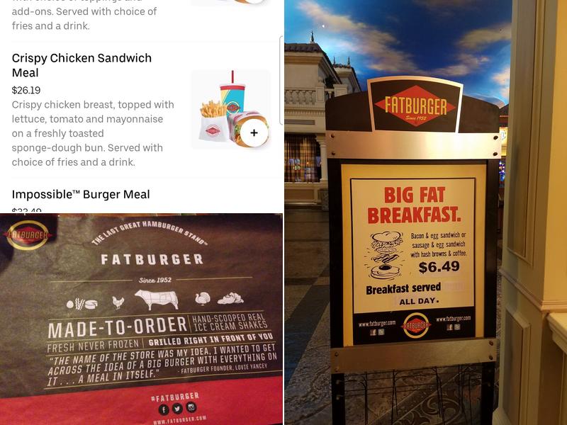 Fatburger Menu