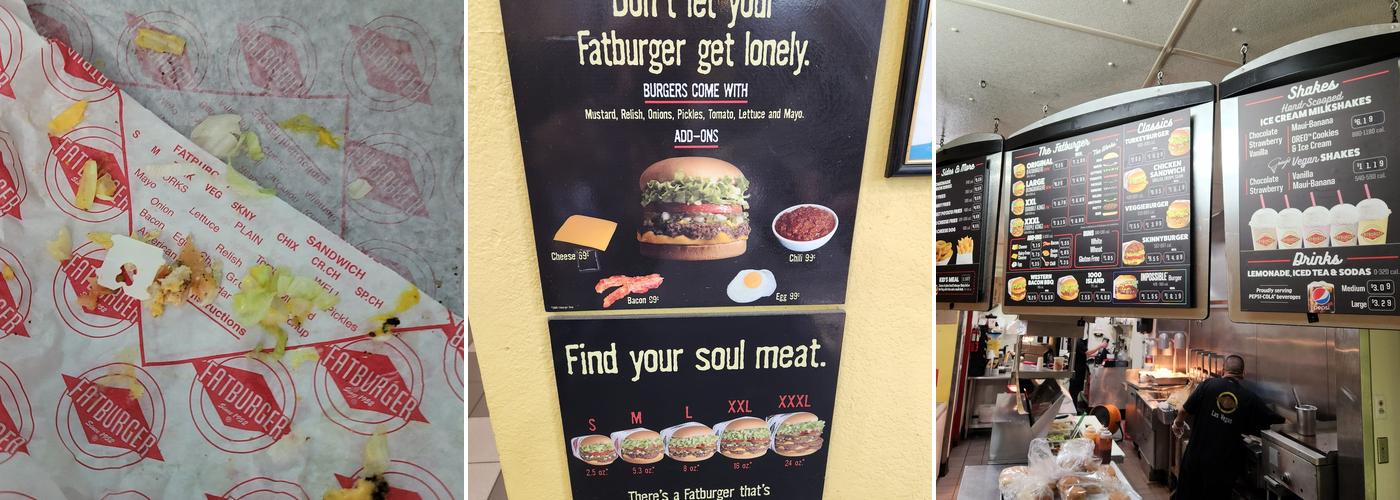 Fatburger Menu
