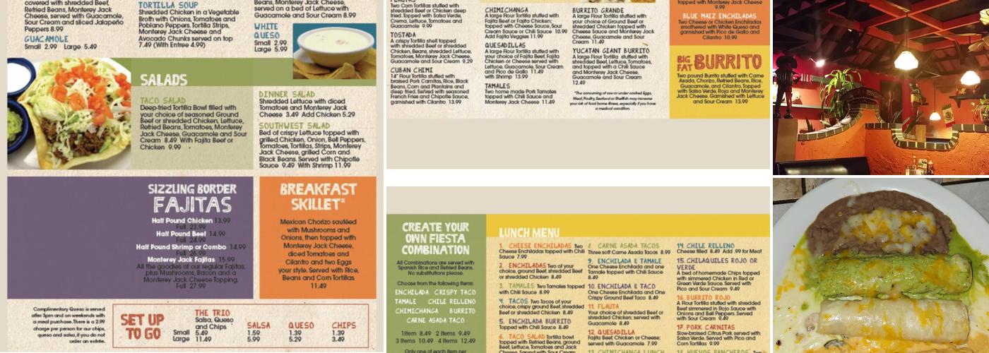 El Mexicano Menu