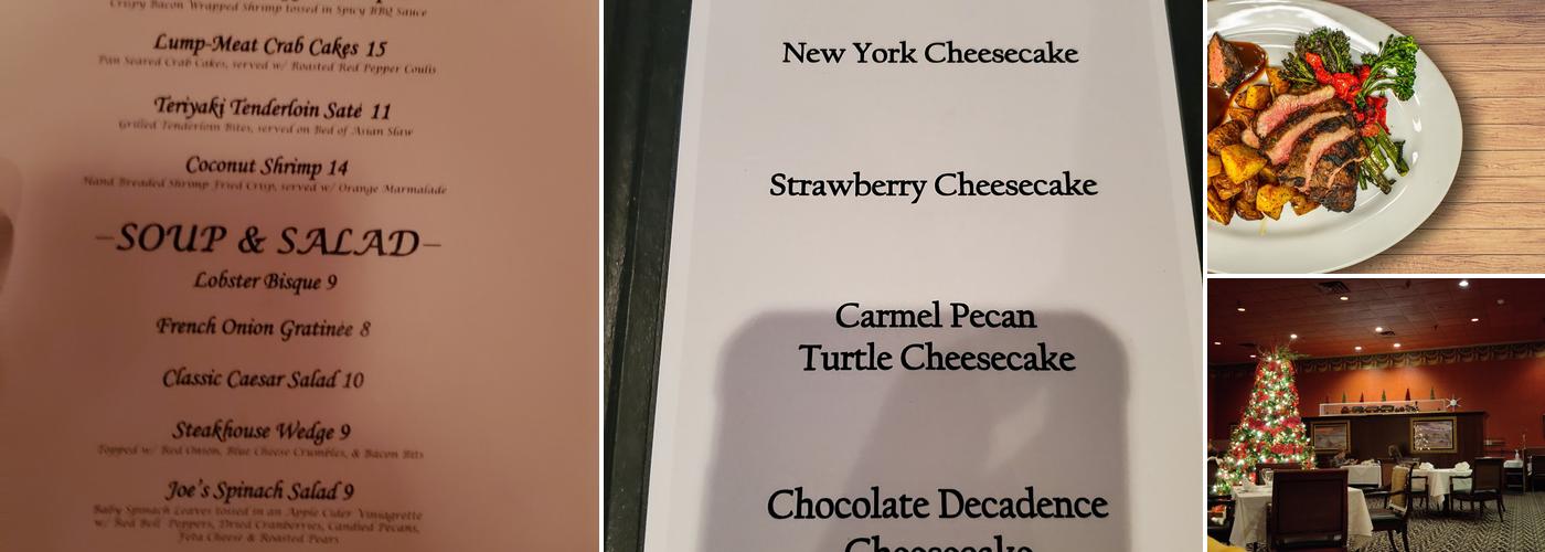DeSimone's Steakhouse Menu