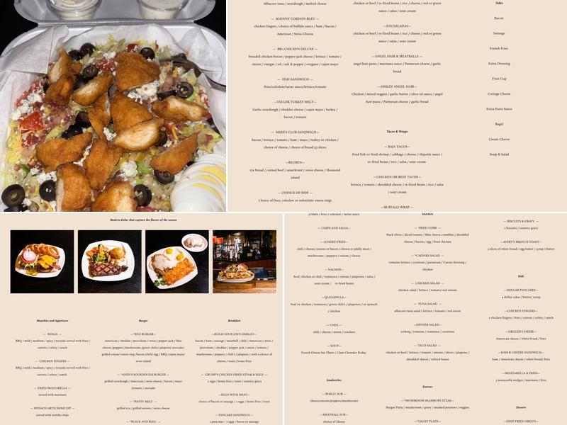 Mulligan's Pub & Grill Menu