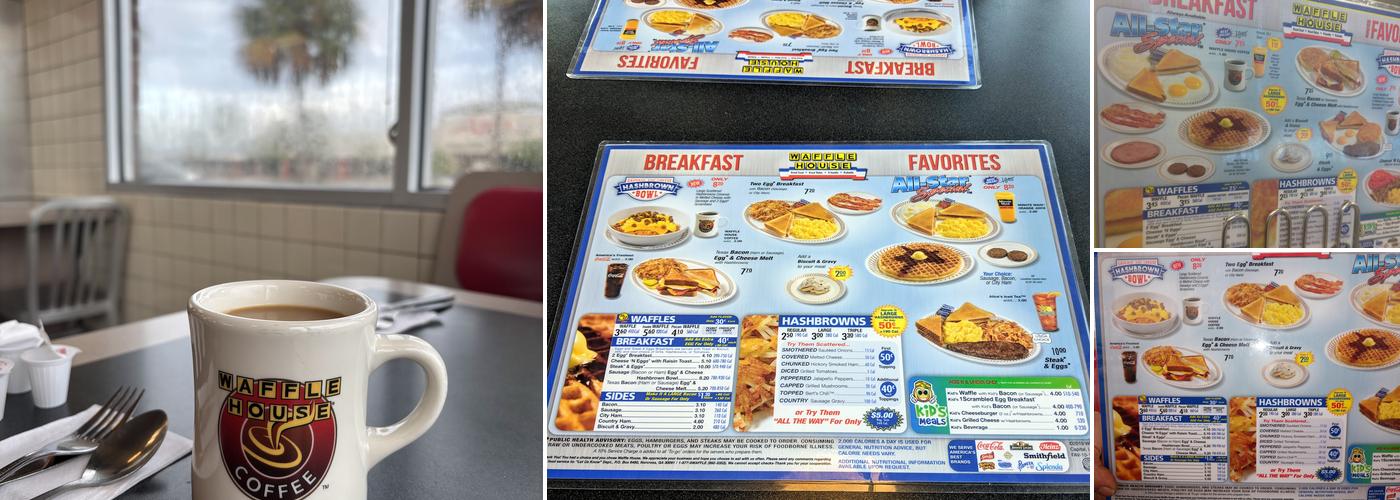 Waffle House Menu