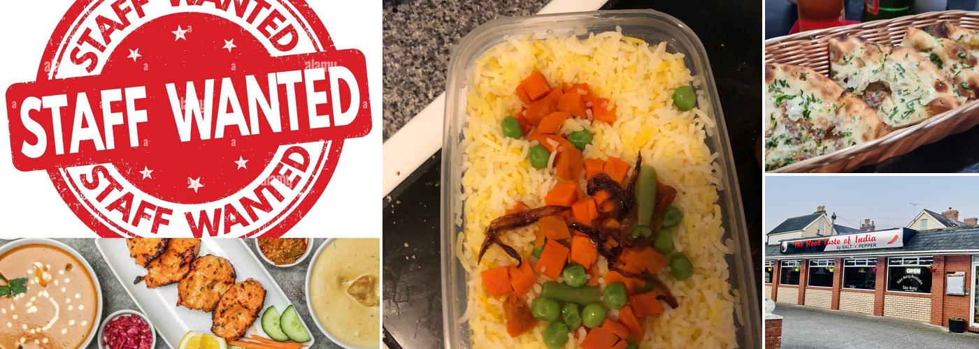 THE REAL TASTE OF INDIA (SALT AND PEPPER)